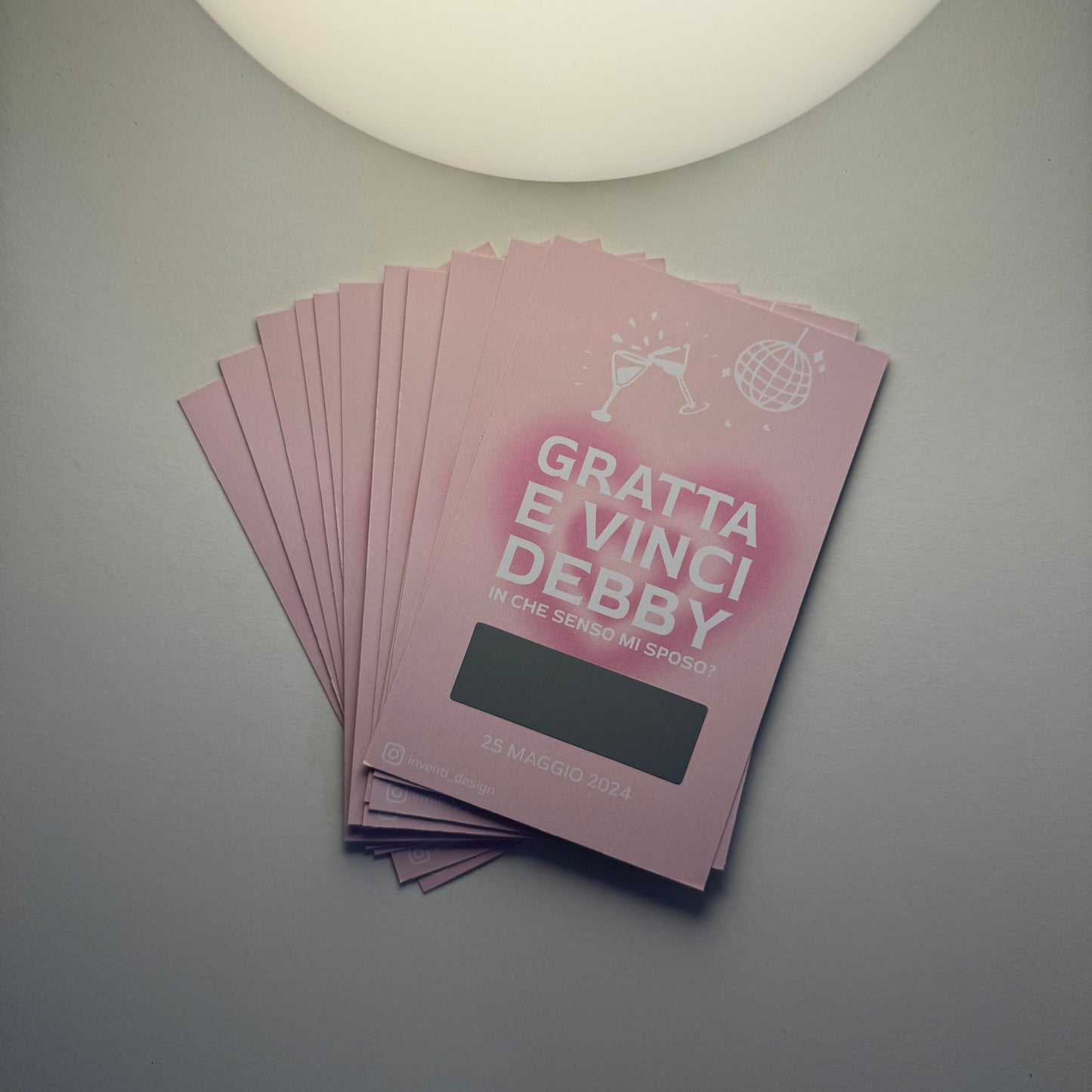 Gratta e Vinci Personalizzabili (120 pz.)