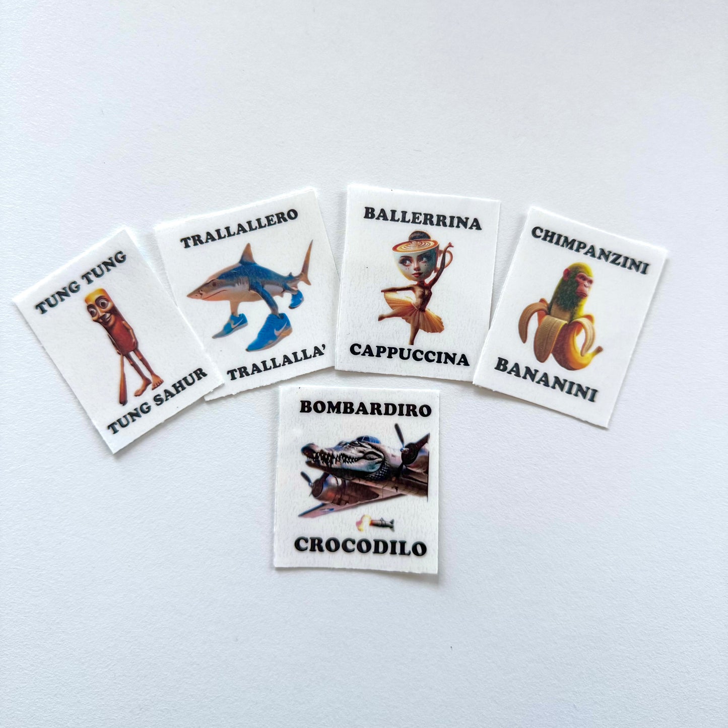 Set 10 Tatuaggi “Trallallero”