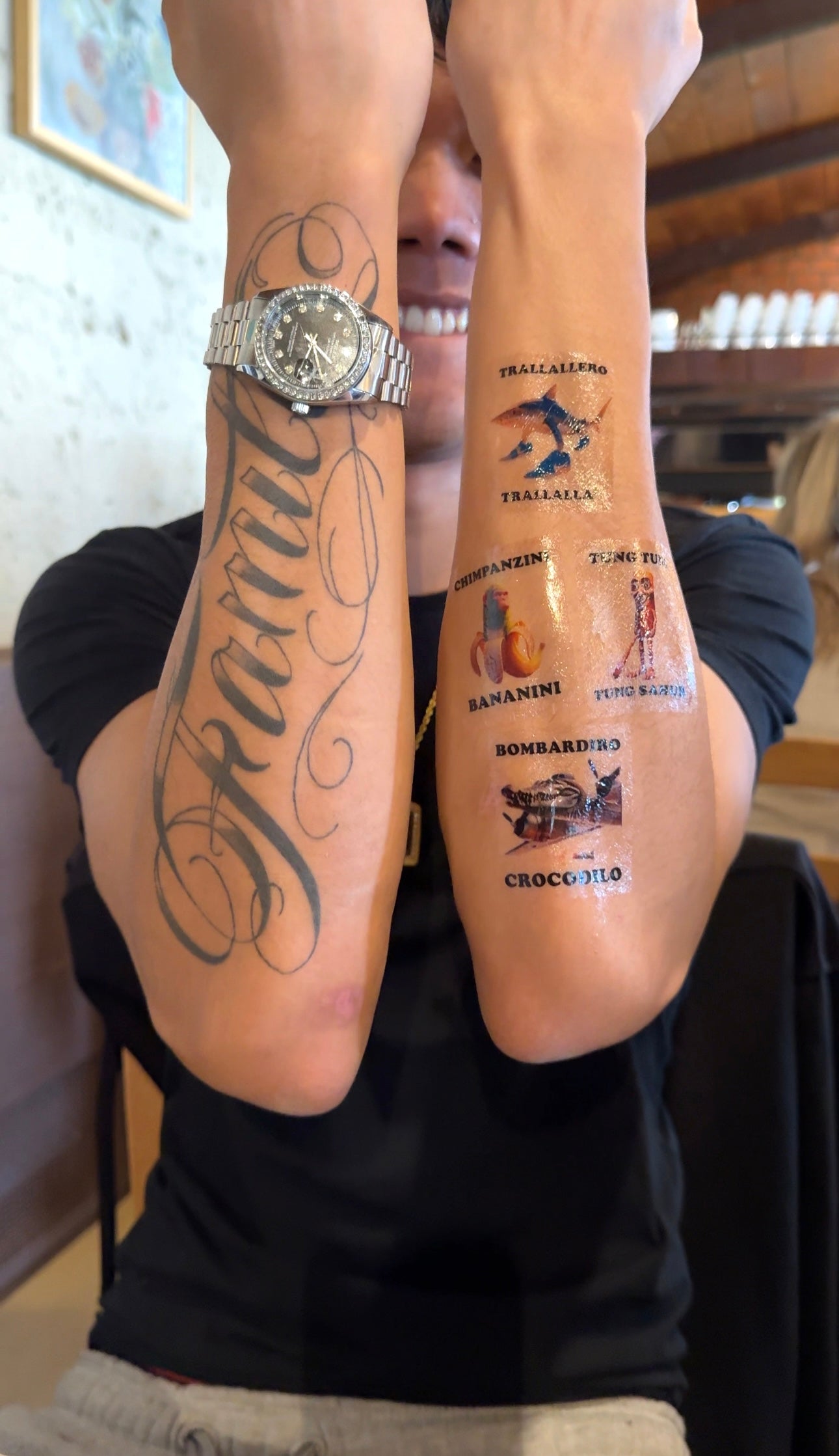 Set 10 Tatuaggi “Trallallero”