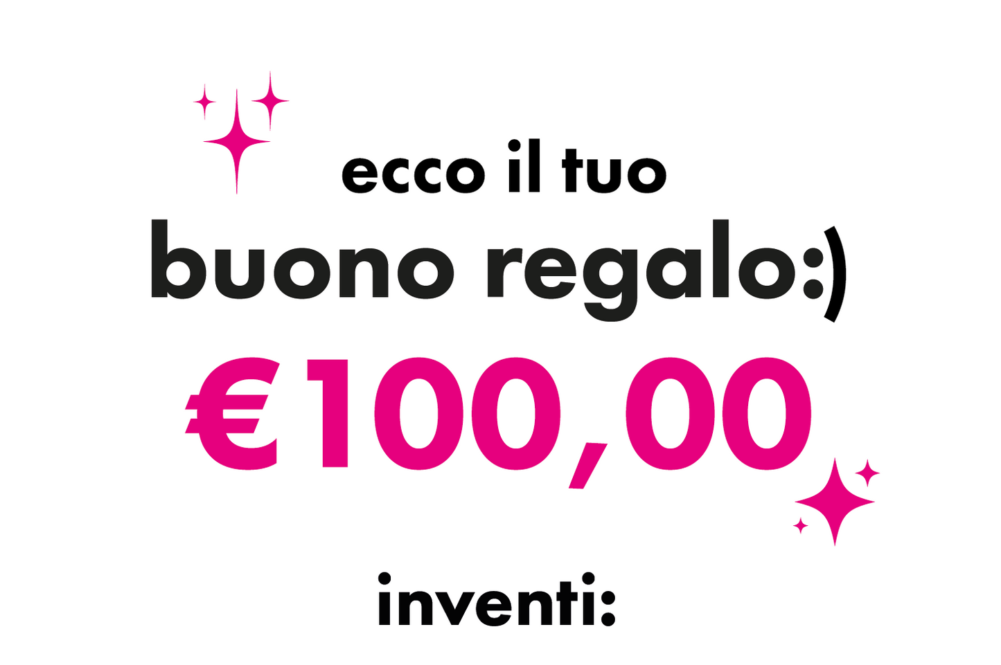 Buono Regalo Inventi