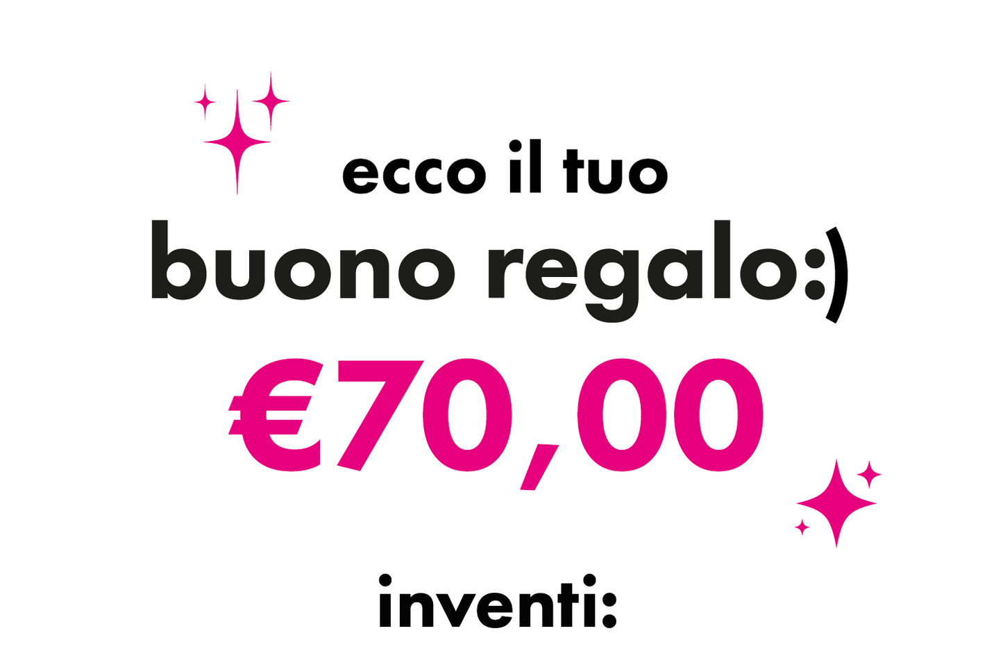 Buono Regalo Inventi