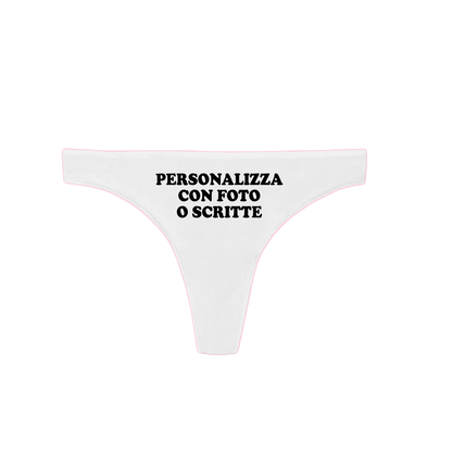 Slip Personalizzato - Foto o Frase