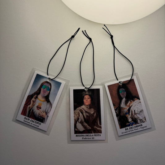 1pz Santino da Appendere Personalizzato