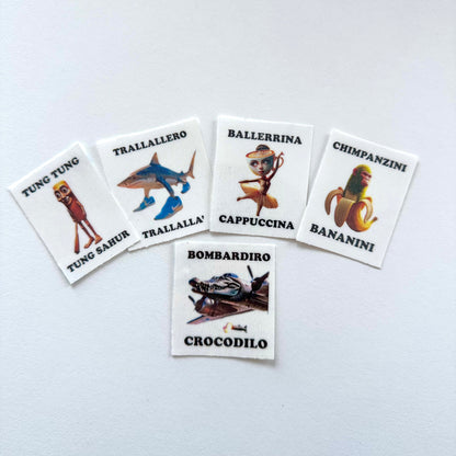 Set 10 Tatuaggi “Trallallero”