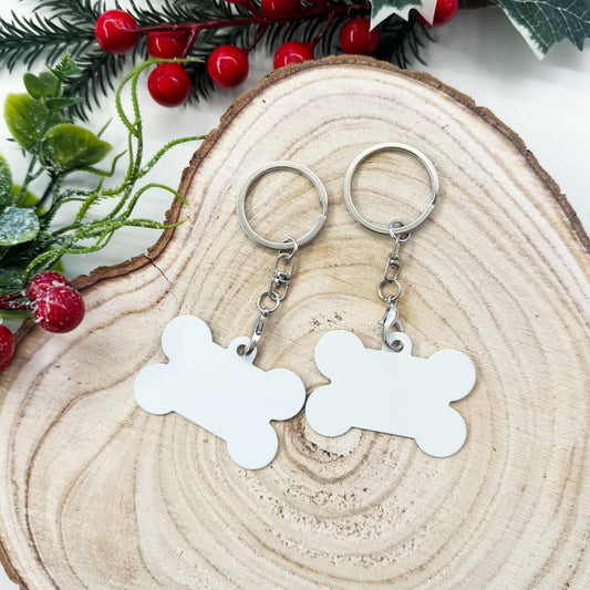 Medaglietta/Portachiavi a forma di Osso