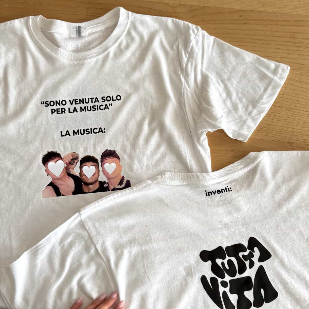 T-shirt Personalizzata (1 pz.)