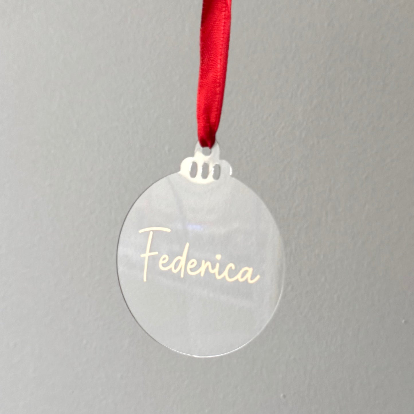 Palline con Nome (min. 2 pz.)