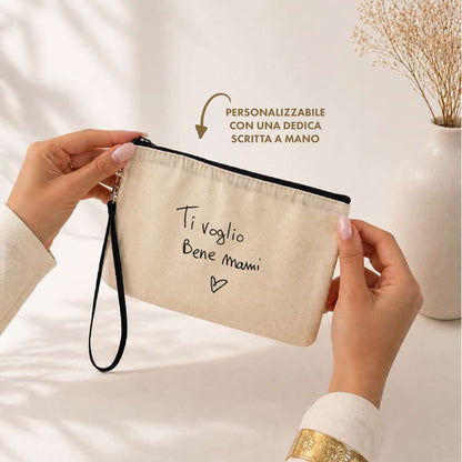 Pochette personalizzata con disegno - dedica - foto