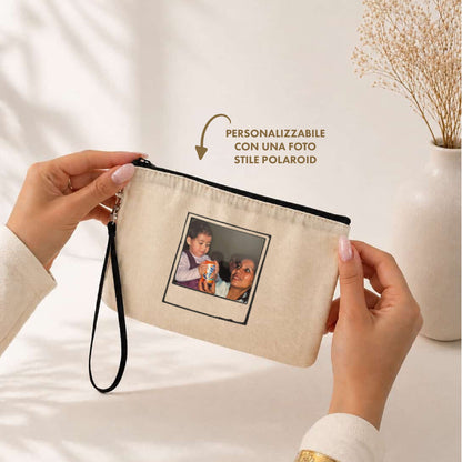 Pochette personalizzata con disegno - dedica - foto