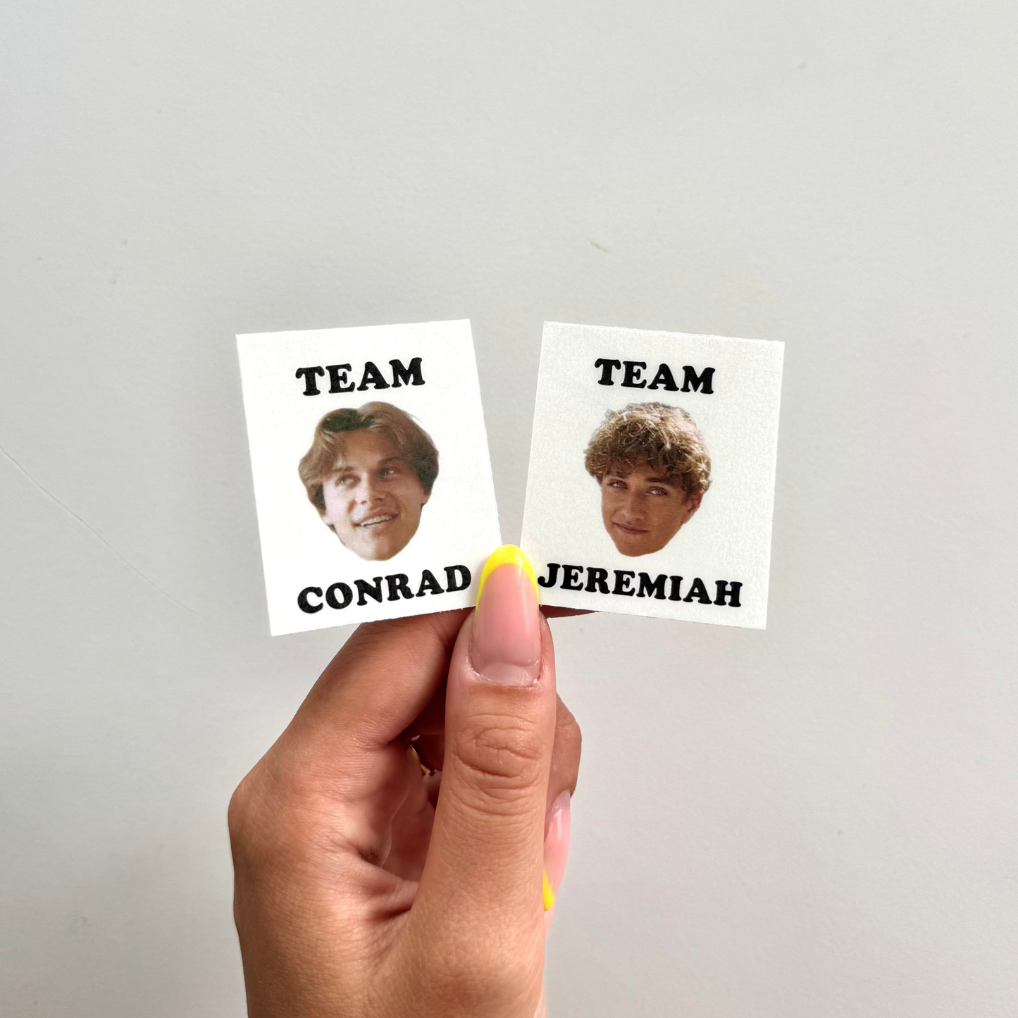 Tatuaggi Temporanei - “Team Conrad&Jeremiah” (10 pz.)
