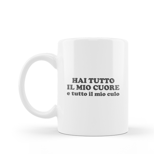 Tazza "Tutto il mio cuore"