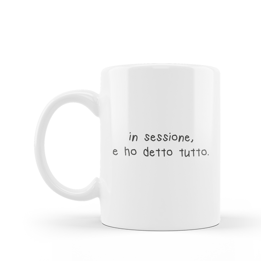 Tazza "In sessione"